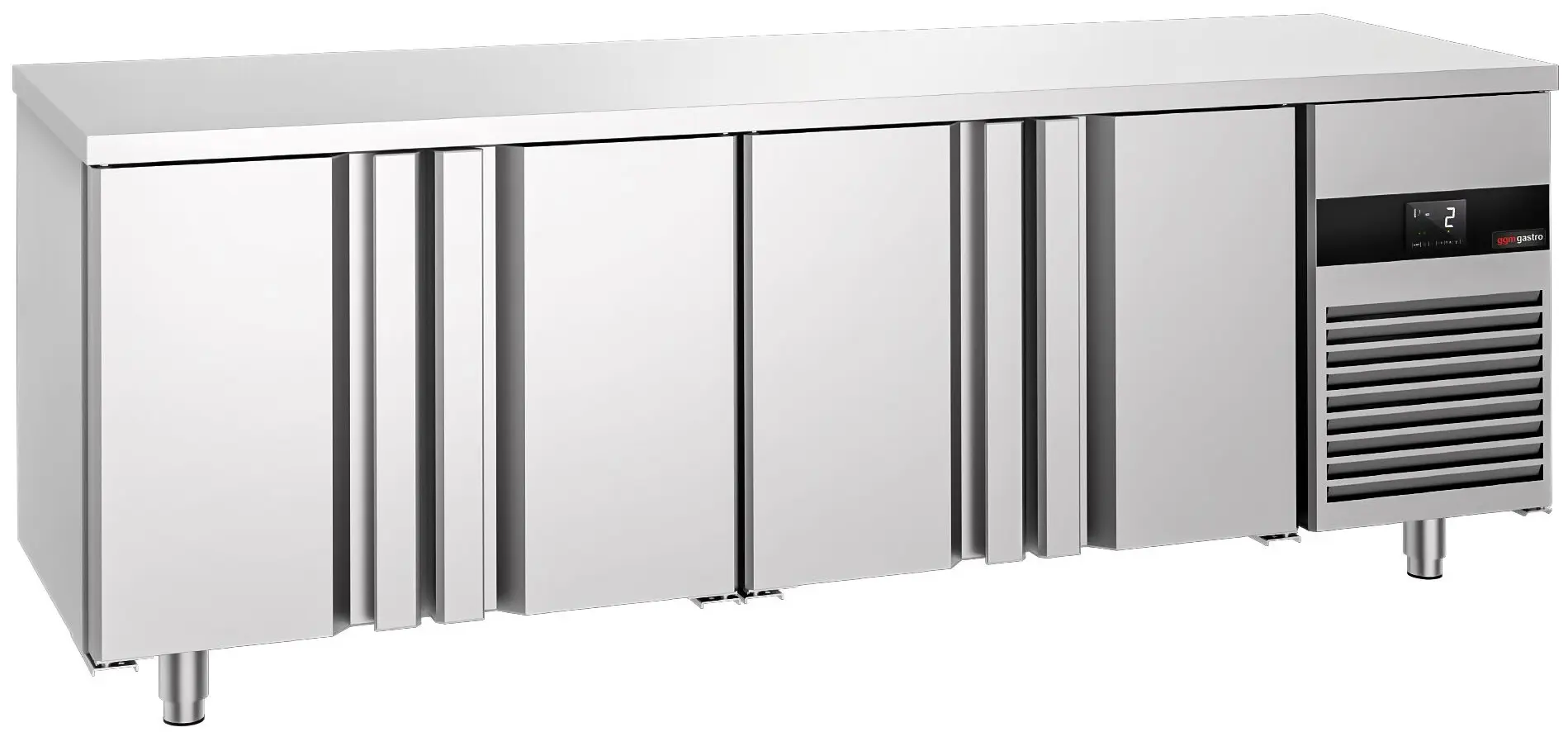 Masa frigorifica GGM Gastro KTGFF237D (Inox) - 4