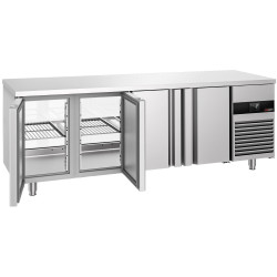 Masa frigorifica GGM Gastro KTGFF237D (Inox) Thumb