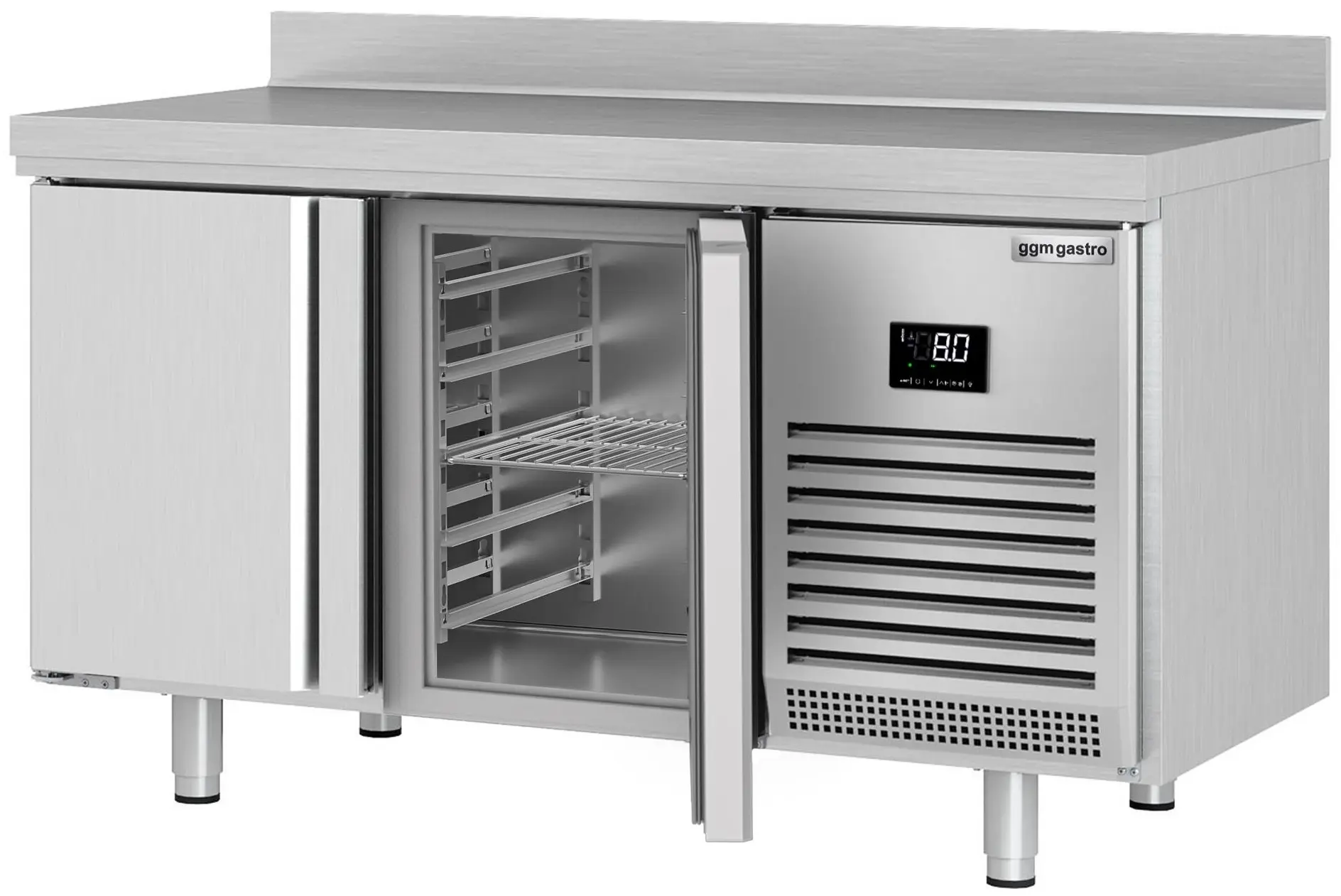 Masa frigorifica GGM Gastro KTI156 (Inox) - 2