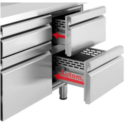 Холодильный стол GGM Gastro KTI156S1212 (Inox) Thumb