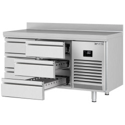 Холодильный стол GGM Gastro KTI156S1313 (Inox) Thumb