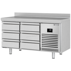 Masa frigorifica GGM Gastro KTI156S1313 (Inox)