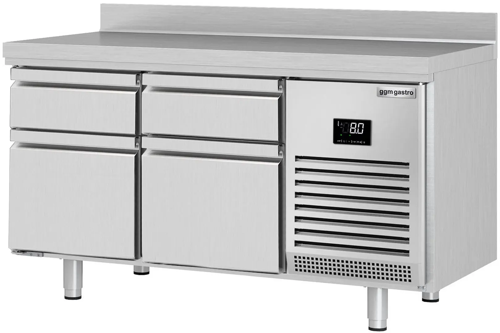 Masa frigorifica GGM Gastro KTI156S2313 (Inox)