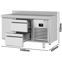 Masa frigorifica GGM Gastro KTI156T1S1212 (Inox) Thumb