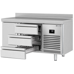 Masa frigorifica GGM Gastro KTI156T1S1313 (Inox) Thumb