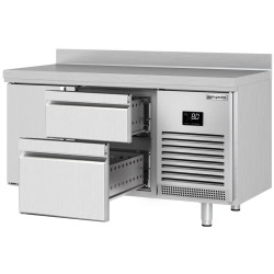 Masa frigorifica GGM Gastro KTI156T1S2313 (Inox) Thumb