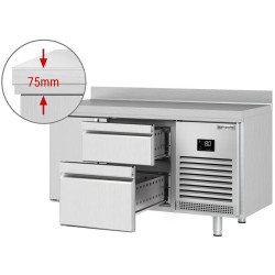 Masa frigorifica GGM Gastro KTI156T1S2313 (Inox) Thumb
