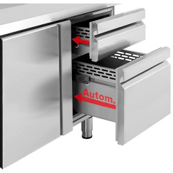 Masa frigorifica GGM Gastro KTI156T1S2313 (Inox) Thumb