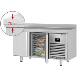 Холодильный стол GGM Gastro KTI157 (Inox) Thumb