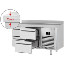 Masa frigorifica GGM Gastro KTI157S1212 (Inox) Thumb