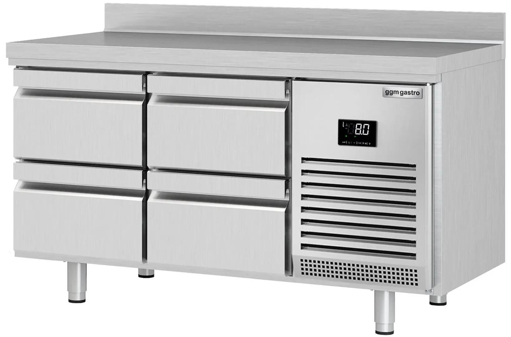 Masa frigorifica GGM Gastro KTI157S1212 (Inox)