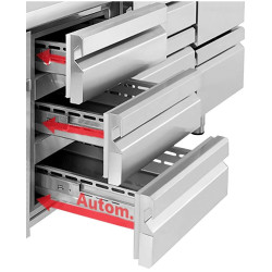 Masa frigorifica GGM Gastro KTI157S1313 (Inox) Thumb