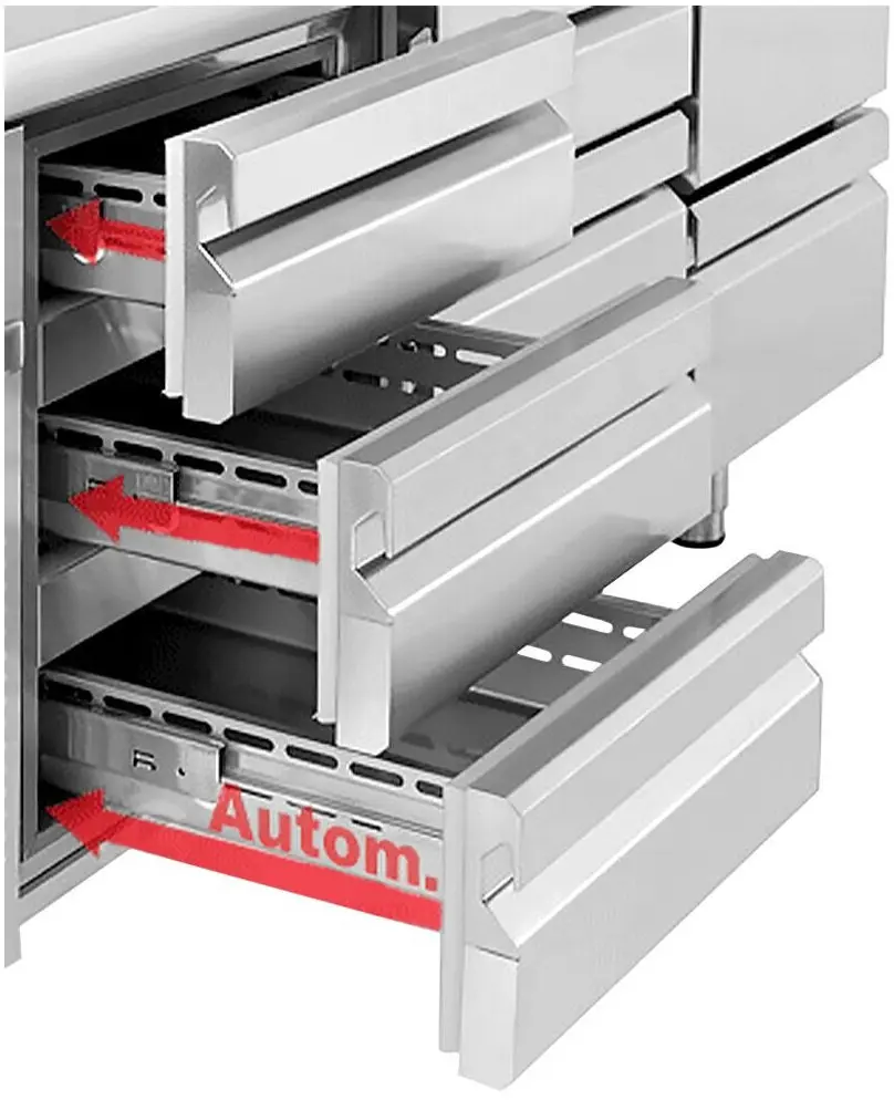 Masa frigorifica GGM Gastro KTI157S1313 (Inox) - 5