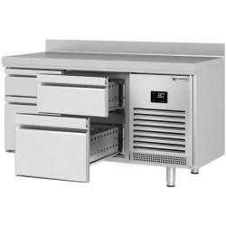Холодильный стол GGM Gastro KTI157S2313 (Inox) Thumb