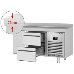 Masa frigorifica GGM Gastro KTI157T1S1212 (Inox) Thumb