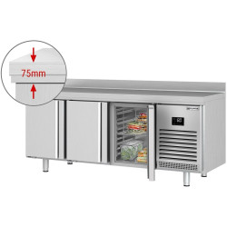 Холодильный стол GGM Gastro KTI206 (Inox) Thumb