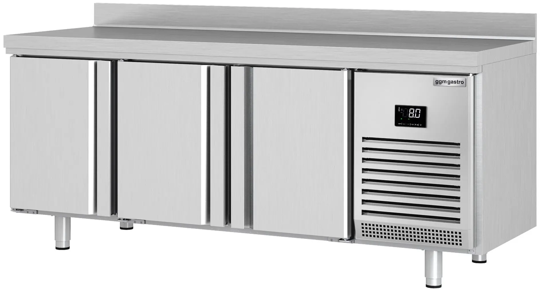 Холодильный стол GGM Gastro KTI206 (Inox)