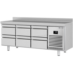 Masa frigorifica GGM Gastro KTI206S1212 (Inox)