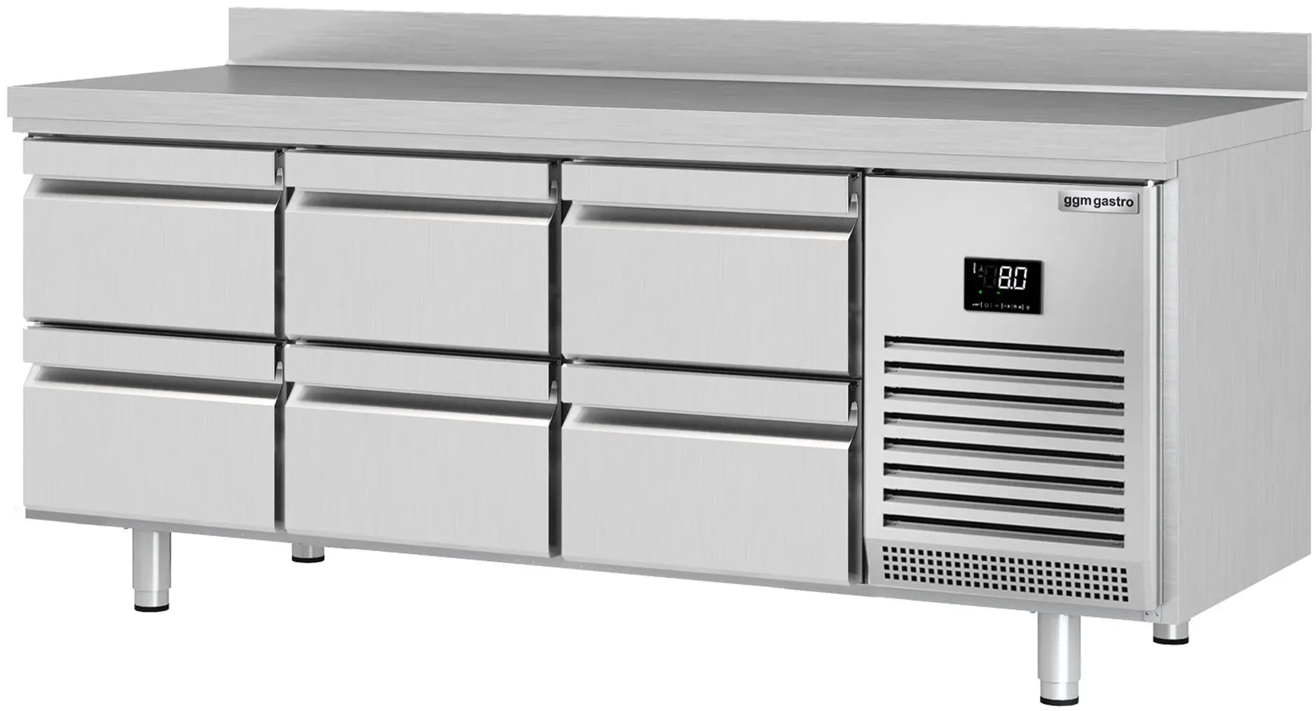 Masa frigorifica GGM Gastro KTI206S1212 (Inox)