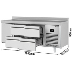 Masa frigorifica GGM Gastro KTI206T1S1212 (Inox) Thumb