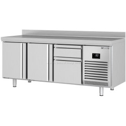 Masa frigorifica GGM Gastro KTI206T2S2313 (Inox)