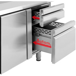 Masa frigorifica GGM Gastro KTI206T2S2313 (Inox) Thumb