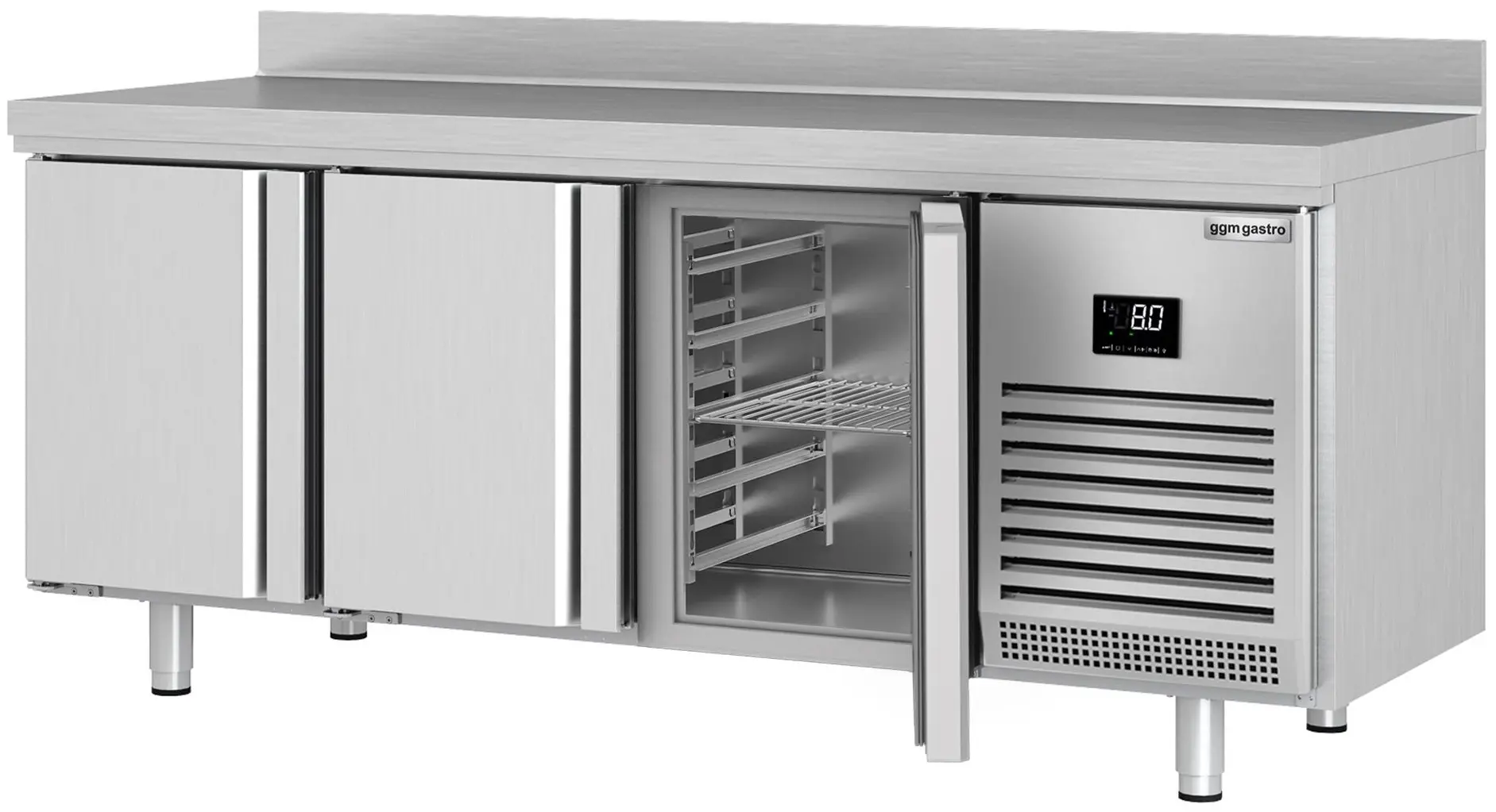 Masa frigorifica GGM Gastro KTI207 (Inox) - 2