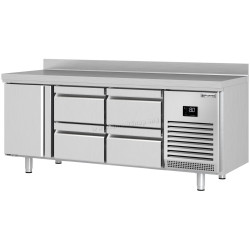 Masa frigorifica GGM Gastro KTI207T1S1212 (Inox)