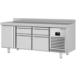 Masa frigorifica GGM Gastro KTI207T1S2313 (Inox)