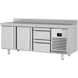 Masa frigorifica GGM Gastro KTI207T2S1212 (Inox)