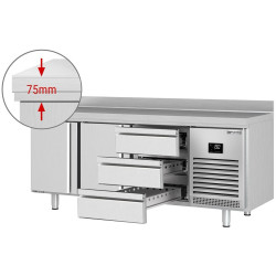 Masa frigorifica GGM Gastro KTI207T2S1313 (Inox) Thumb