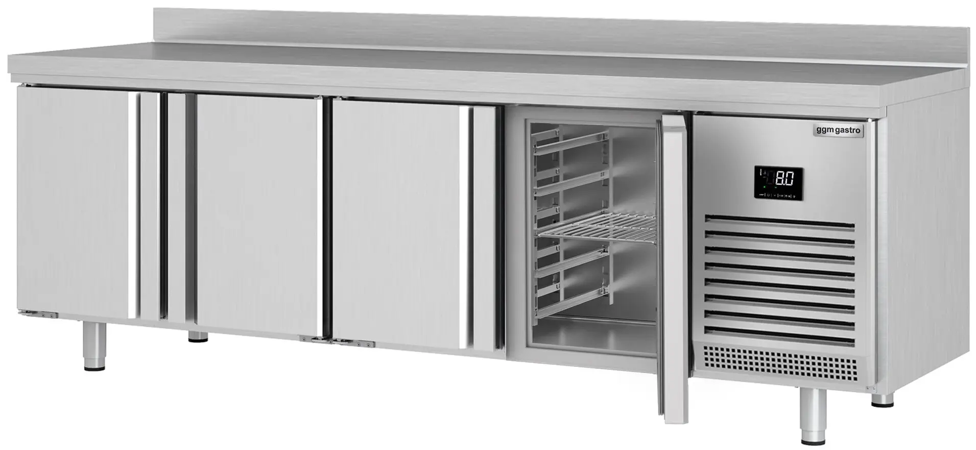 Masa frigorifica GGM Gastro KTI256 (Inox) - 2