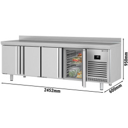 Masa frigorifica GGM Gastro KTI256 (Inox) Thumb