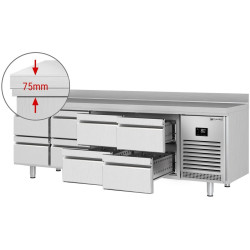 Masa frigorifica GGM Gastro KTI256S1212 (Inox) Thumb