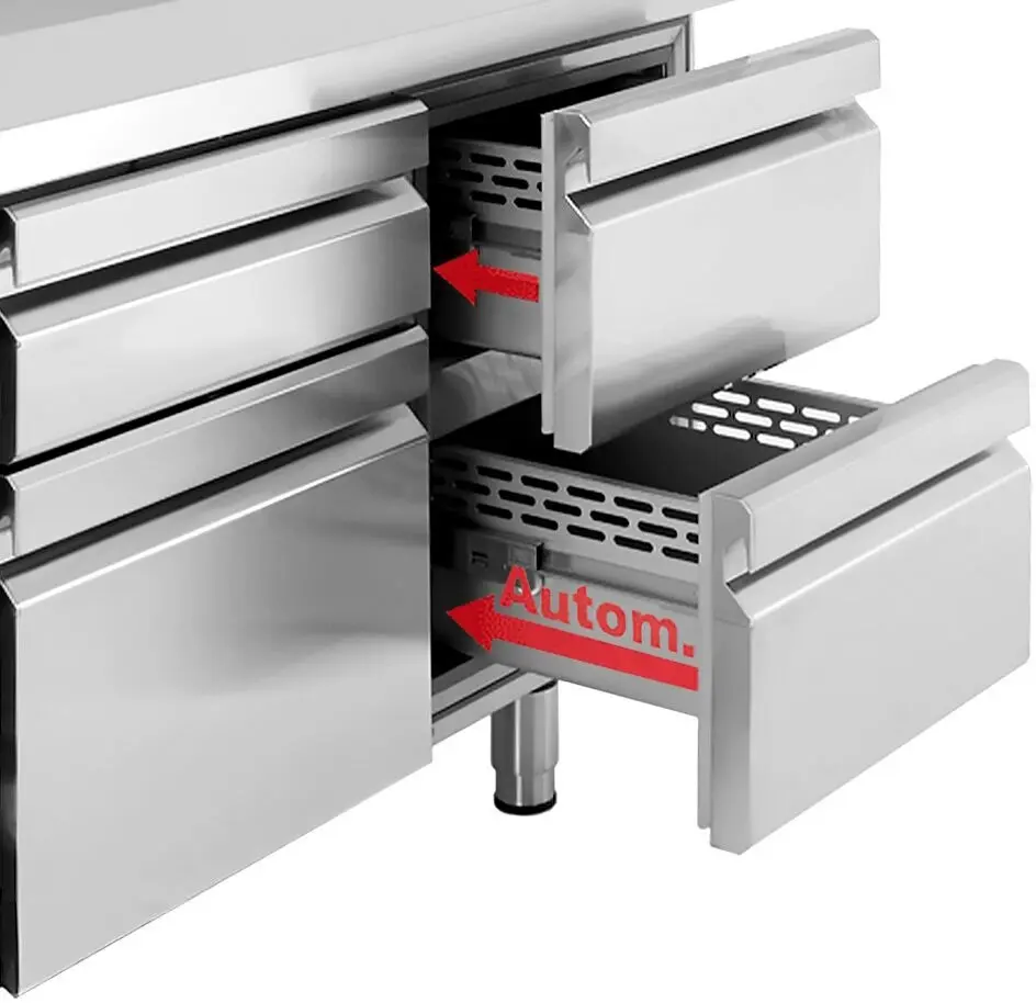 Masa frigorifica GGM Gastro KTI256S1212 (Inox) - 5