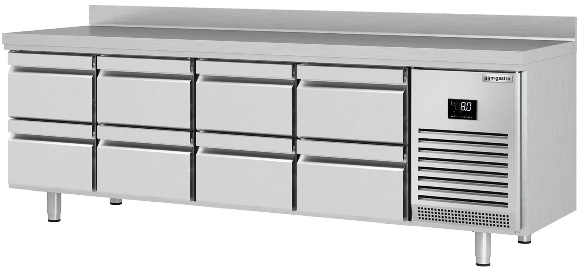 Masa frigorifica GGM Gastro KTI256S1212 (Inox)