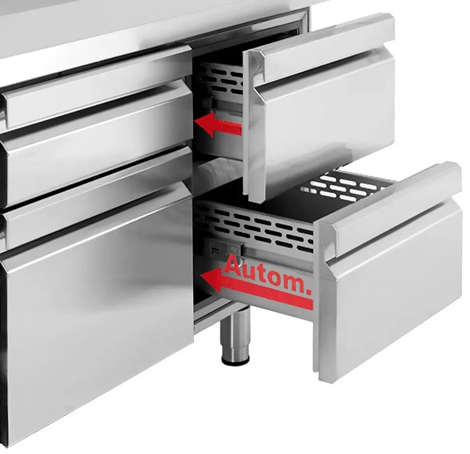 Masa frigorifica GGM Gastro KTI256T2S1212 (Inox) - 5