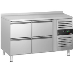 Masa frigorifica GGM Gastro KTJ147AND4 (Inox)