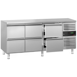 Masa frigorifica GGM Gastro KTJ187ND6 (Inox) Thumb