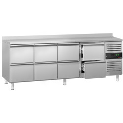 Masa frigorifica GGM Gastro KTJ227AND8 (Inox) Thumb