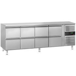 Masa frigorifica GGM Gastro KTJ227ND8 (Inox)