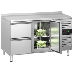 Masa frigorifica GGM Gastro KTS147AND#1T#2S (Inox) Thumb