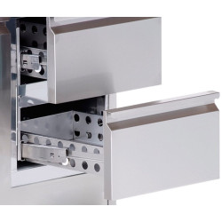 Masa frigorifica GGM Gastro KTS147AND#1T#2S (Inox) Thumb