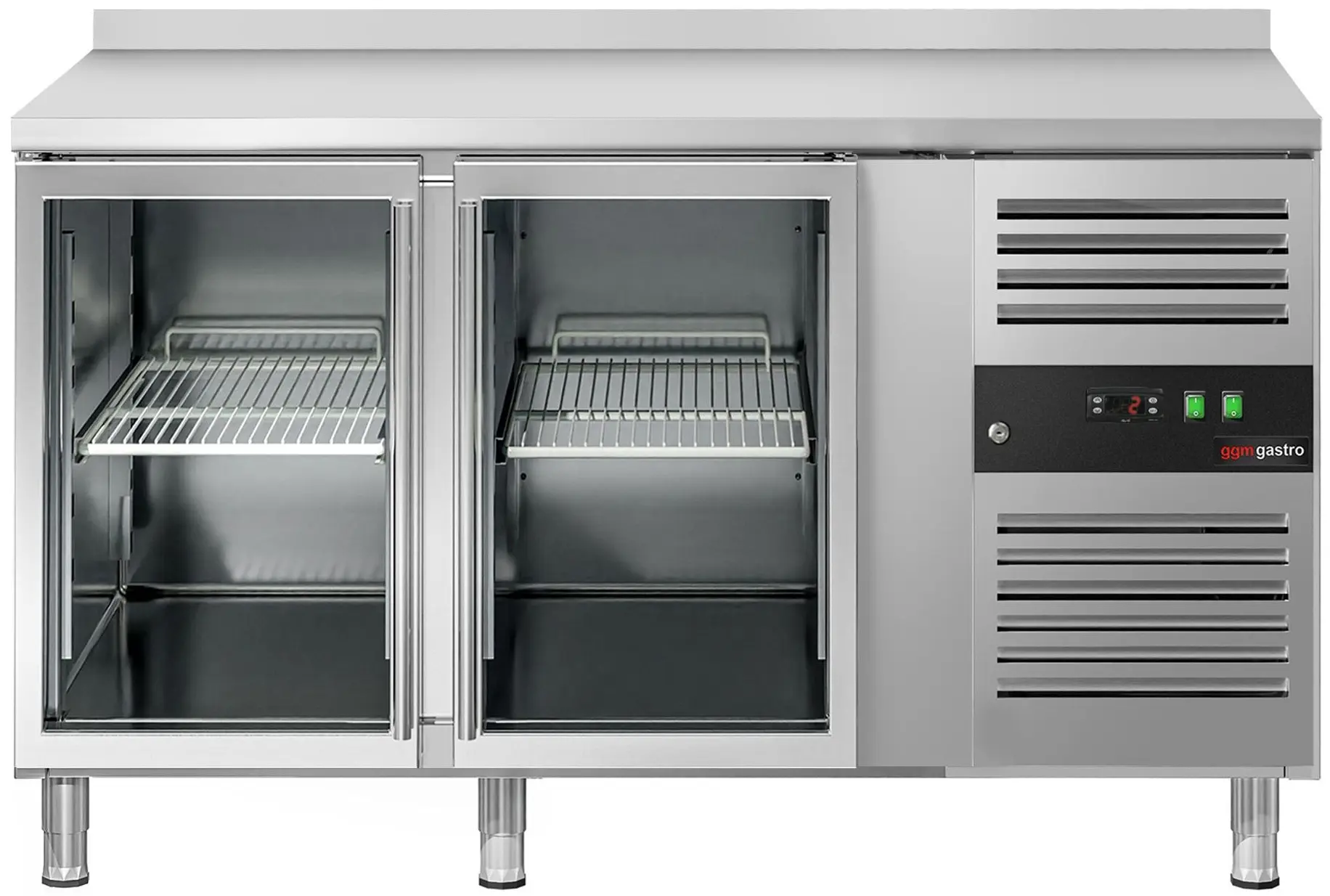 Masa frigorifica GGM Gastro KTS147AND#2G (Inox) - 2