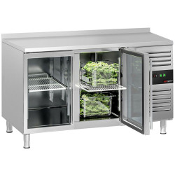 Masa frigorifica GGM Gastro KTS147AND#2G (Inox)
