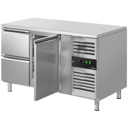 Холодильный стол GGM Gastro KTS147ND#1T#2S (Inox) Thumb