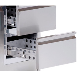 Холодильный стол GGM Gastro KTS147ND#1T#2S (Inox) Thumb