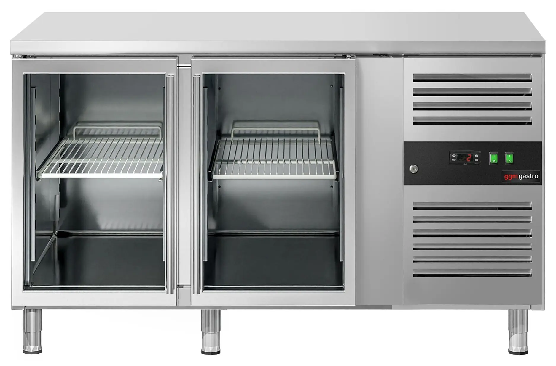 Masa frigorifica GGM Gastro KTS147ND#2G (Inox) - 2