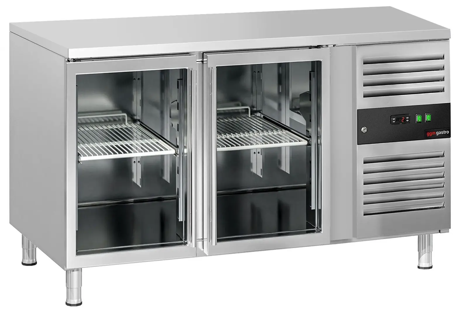 Masa frigorifica GGM Gastro KTS147ND#2G (Inox)