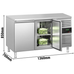 Masa frigorifica GGM Gastro KTS147ND (Inox) Thumb